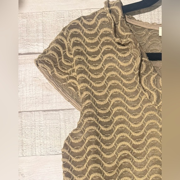 Brown Ruffle Top - Picture 3 of 5